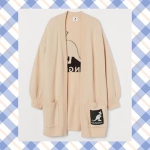 Kangol x H&M Oversized Cardigan size: Large